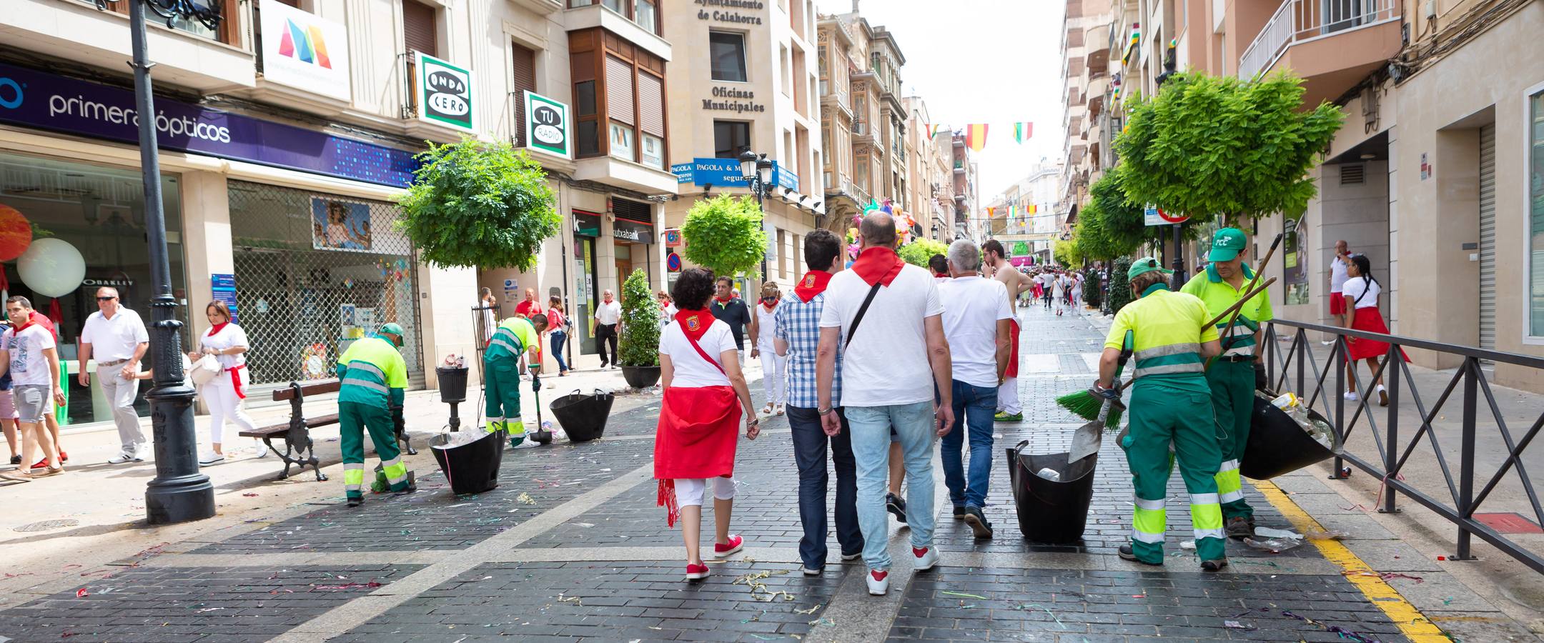 Las imágenes del comienzo de las fiestas de Calahorra 2018