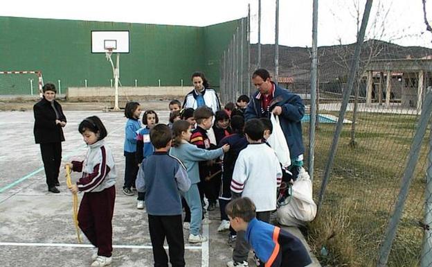 Las últimas clases en el colegio de Cornago