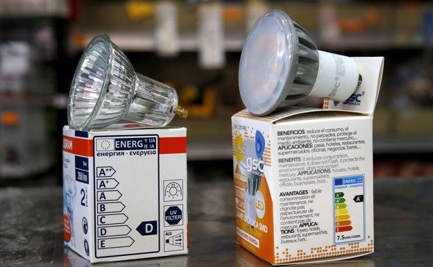 Las bombillas halógenas no se podrán fabricar ni vender desde hoy