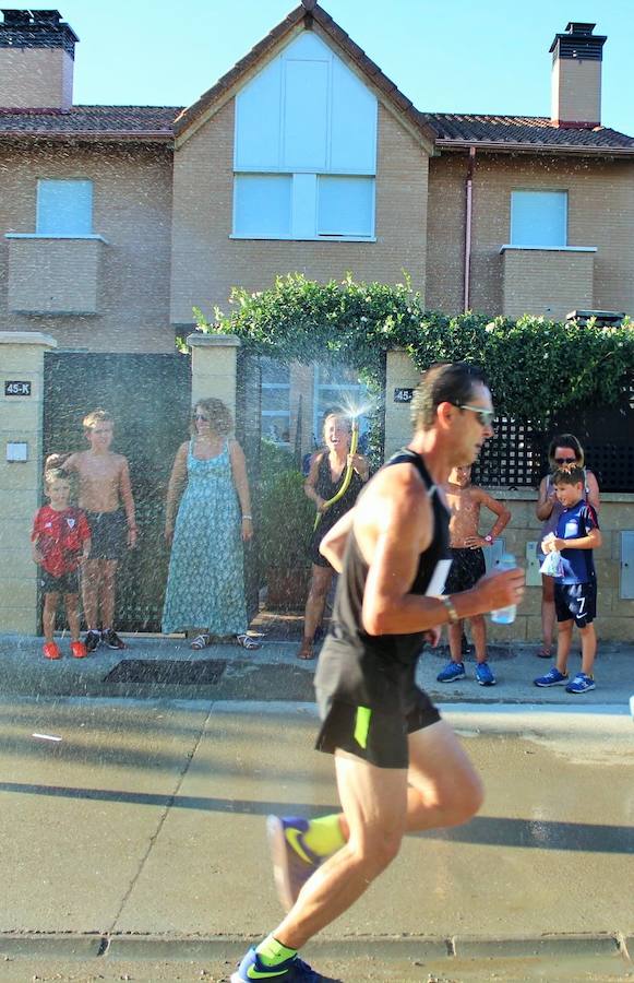 Alberto Moral y Arantxa Ruiz fueron los más rápidos en el Cross de Castañares en una tarde sofocante para el atletismo.