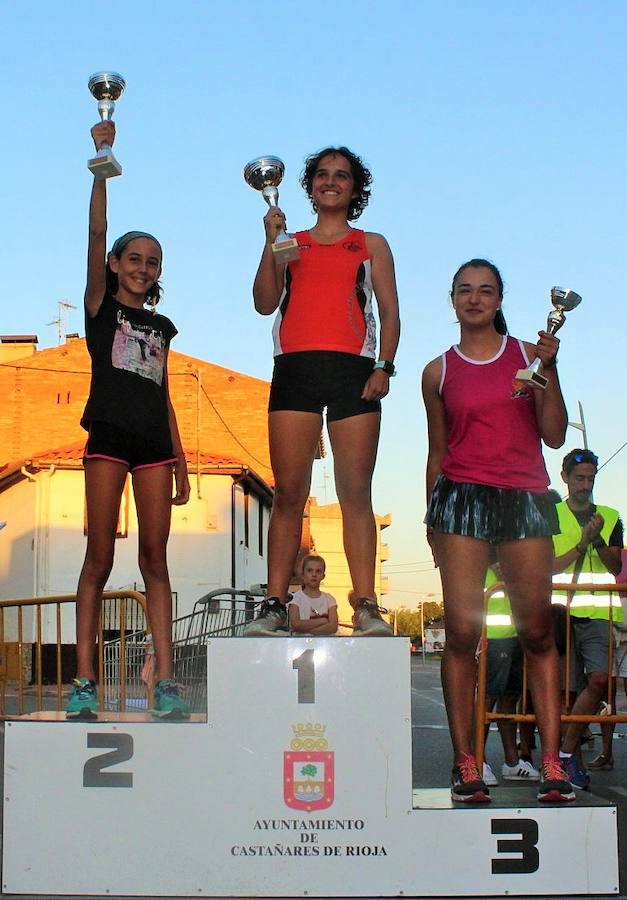 Alberto Moral y Arantxa Ruiz fueron los más rápidos en el Cross de Castañares en una tarde sofocante para el atletismo.