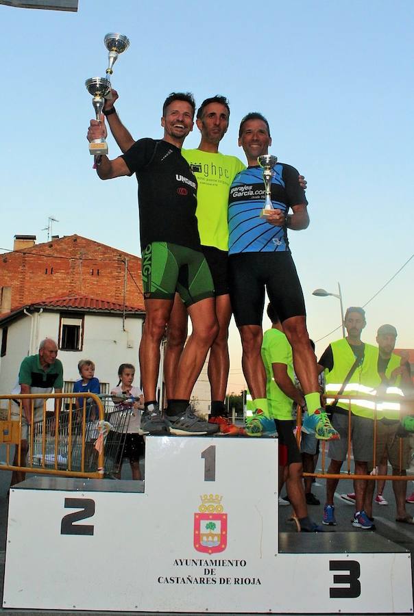 Alberto Moral y Arantxa Ruiz fueron los más rápidos en el Cross de Castañares en una tarde sofocante para el atletismo.