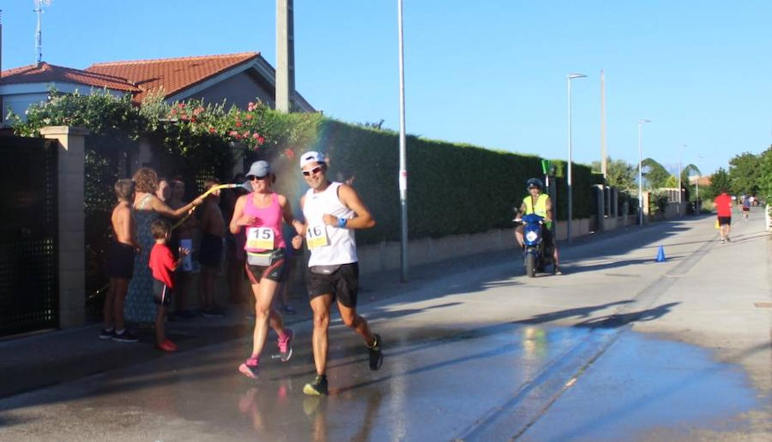 Alberto Moral y Arantxa Ruiz fueron los más rápidos en el Cross de Castañares en una tarde sofocante para el atletismo.