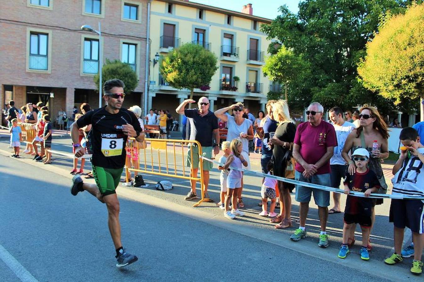 Alberto Moral y Arantxa Ruiz fueron los más rápidos en el Cross de Castañares en una tarde sofocante para el atletismo.