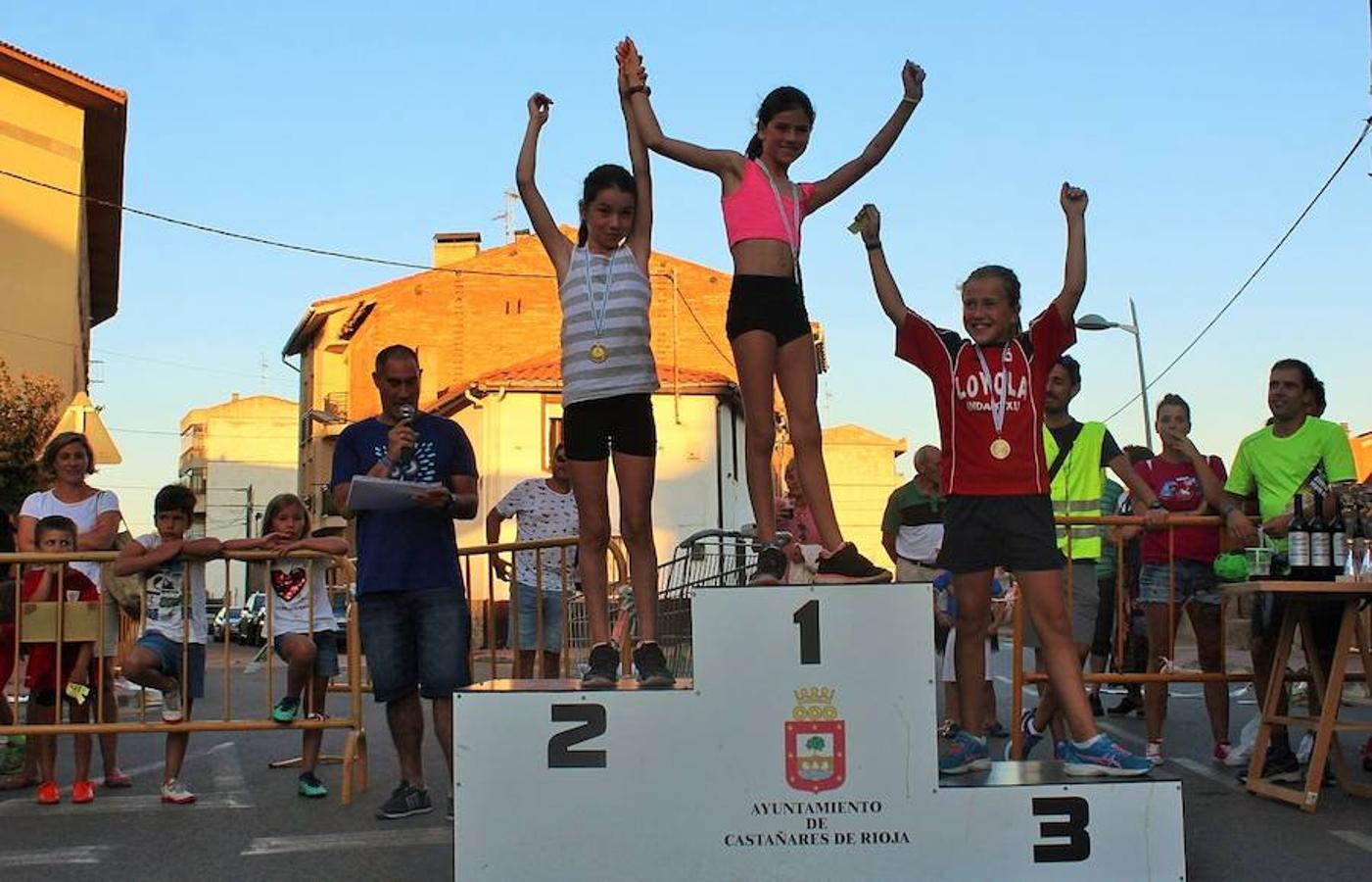 Alberto Moral y Arantxa Ruiz fueron los más rápidos en el Cross de Castañares en una tarde sofocante para el atletismo.