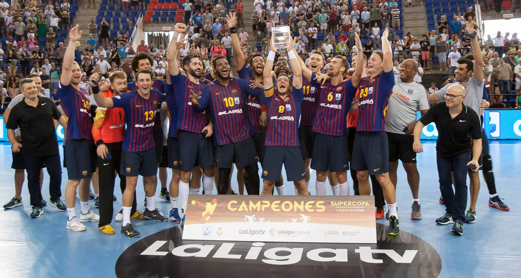 Fotos: Supercopa Asobal: El Ciudad de Logroño no puede con el Barça (27-35)