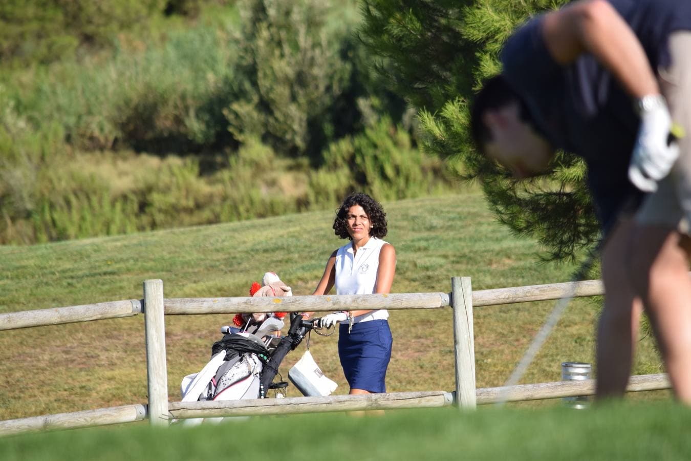 Los jugadores disfrutaron de una gran jornada en el Torneo Viña Ijalba, de la Liga de Golf Vino de lomejordelvinoderioja.com.