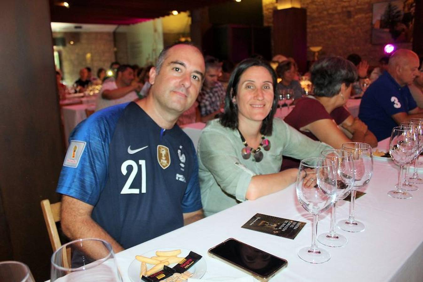 El cantautor protagoniza el acto 'Convesación en torno al vino' enmarcado en torno a los actos de la programaciónde 'El Rioja y los 5 sentidos'