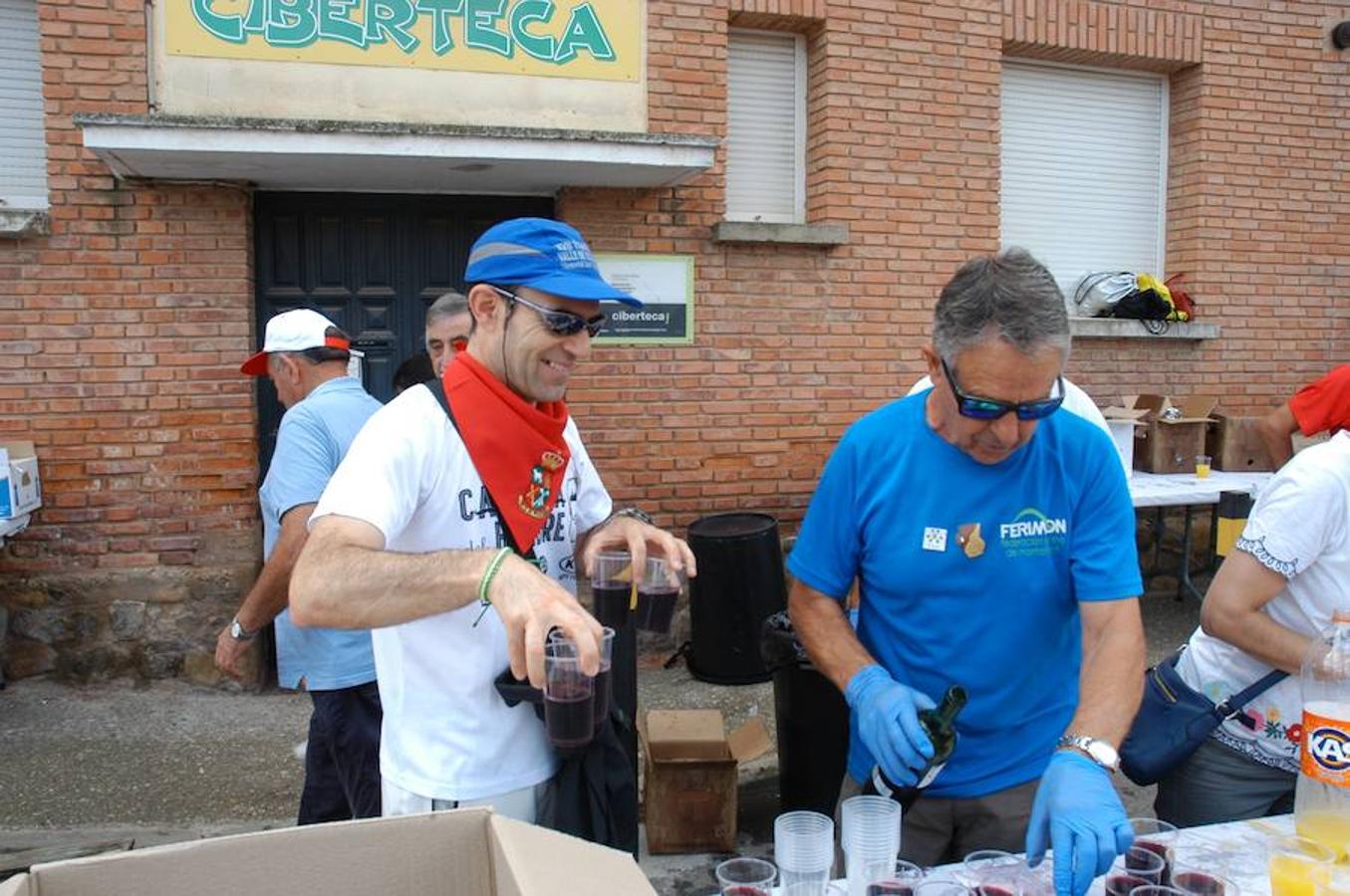 Celebración del XXX festival de la seta, el champiñón y el pimiento celebrado ayer en Pradejón con motivo de las fiestas de San Antonio