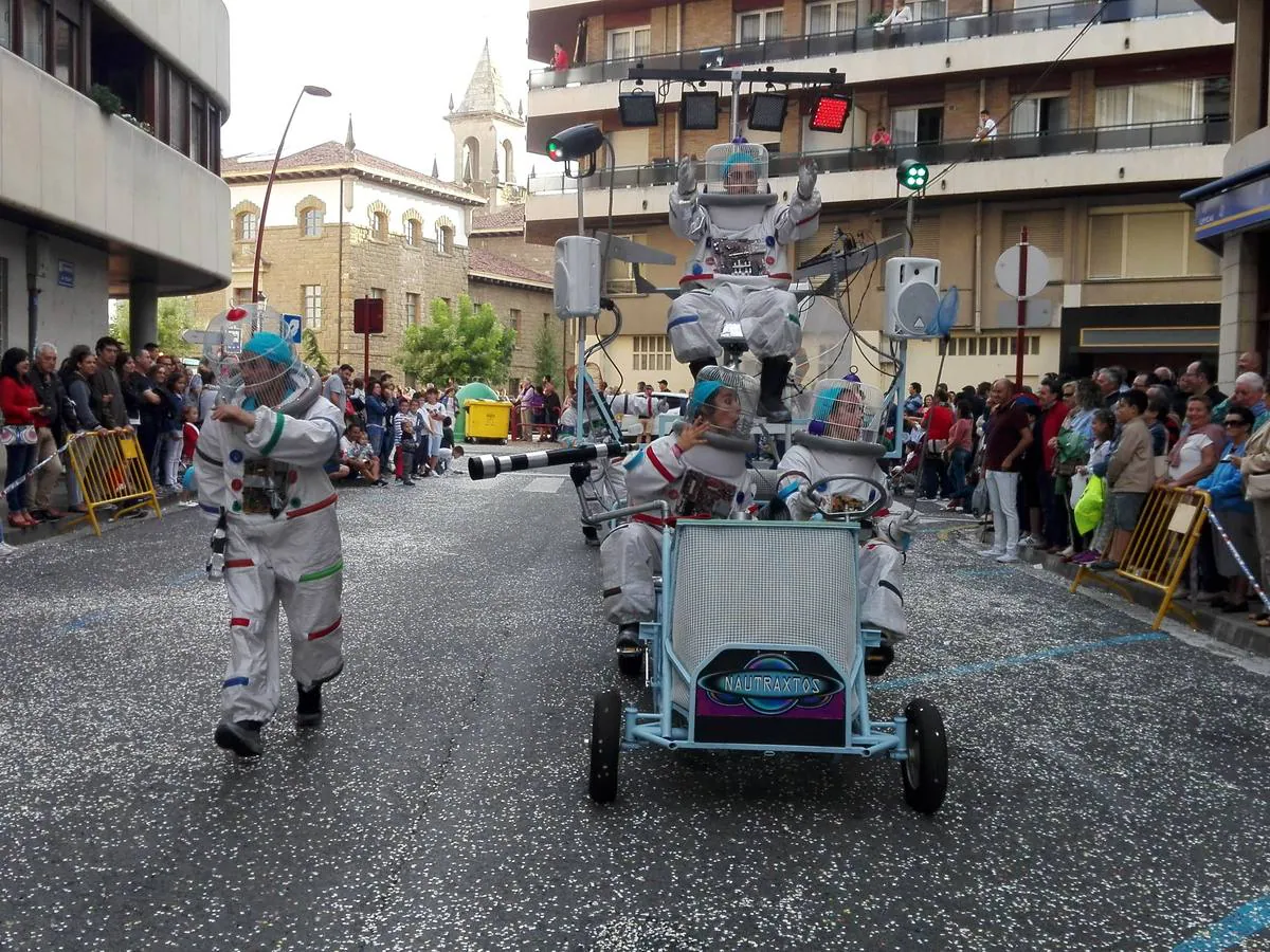 Fotos: Desfile de carrozas en Haro