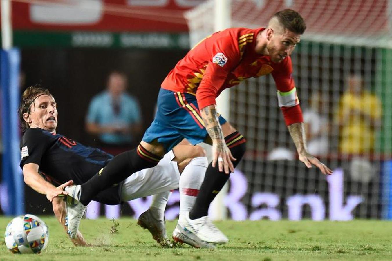 Fotos: El España-Croacia, en imágenes