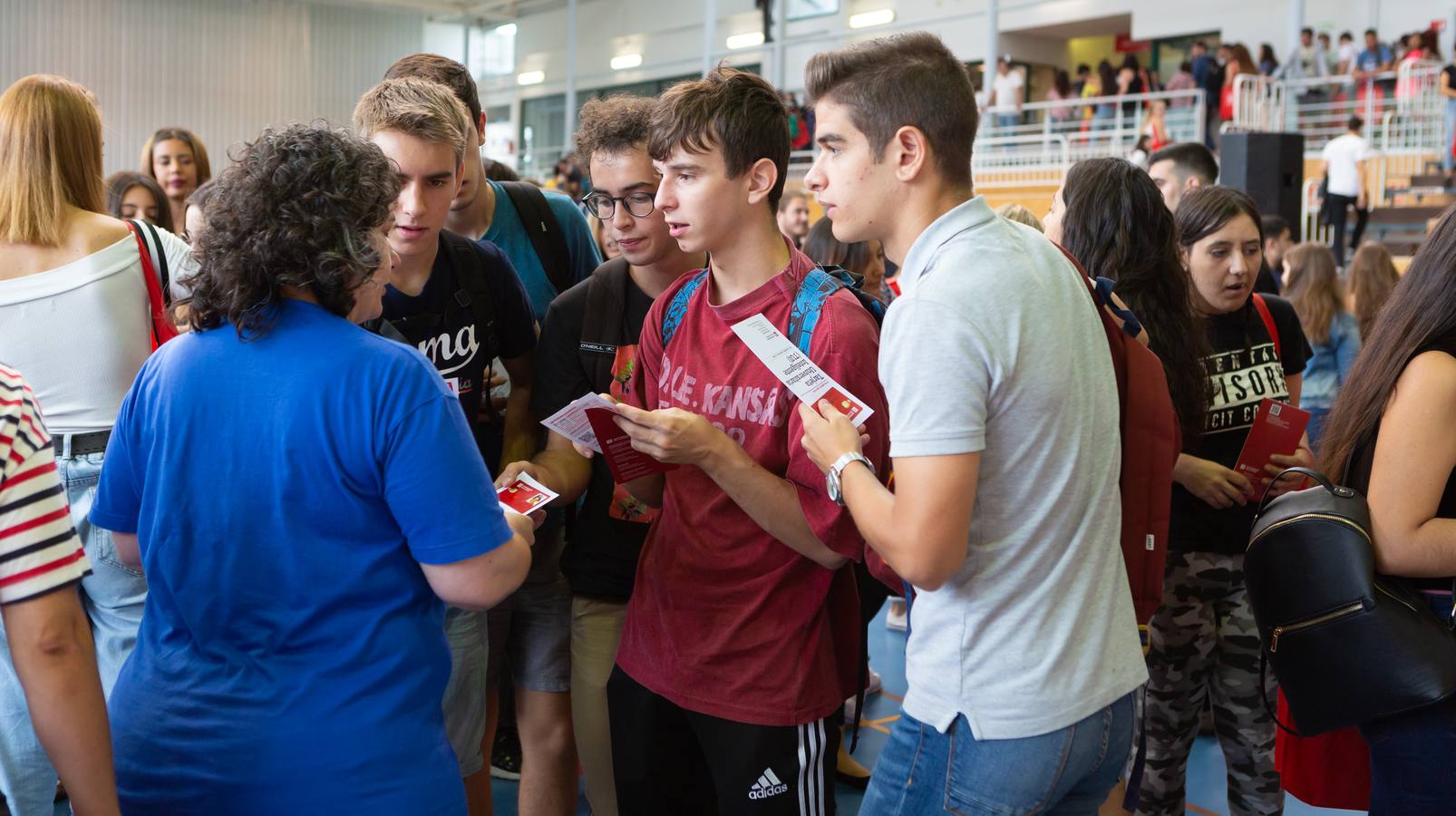 Fotos: La Universidad de La Rioja da la bienvenida a los nuevos estudiantes del curso 2018-2019