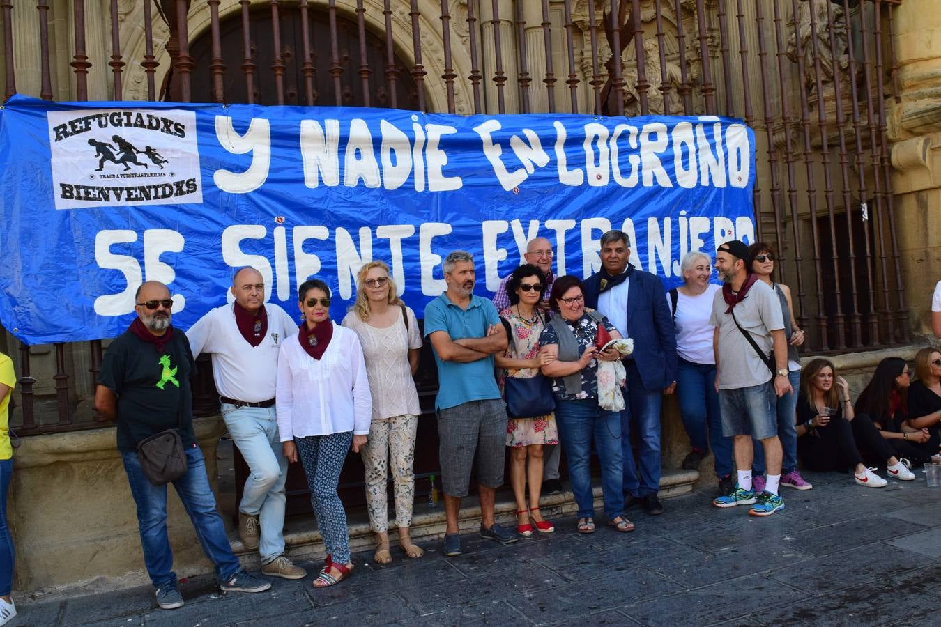 Miles de personas llenan hoy las calles de Logroño.