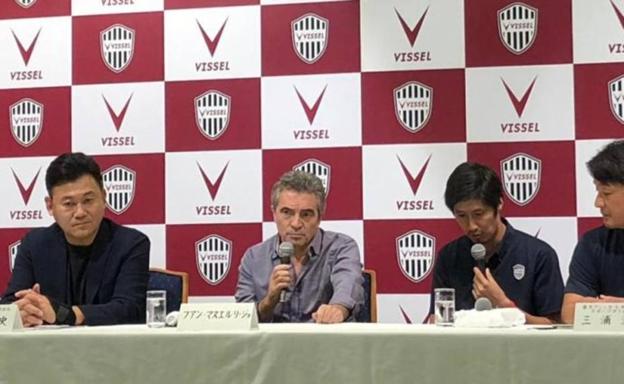 Juanma Lillo sirigirá al Vissel Kobe. 