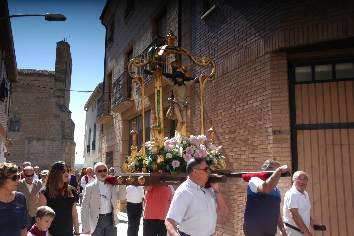 Fotos: Procesion Cristo de los Buenos Temporales en el Villar de Arnedo
