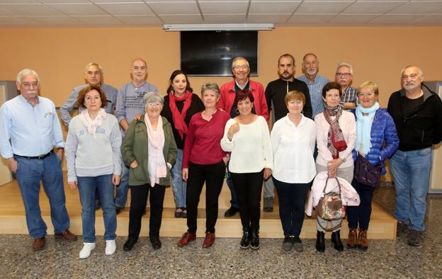 Un grupo de cooperativistas durante su presentación en sociedad en mayo pasado. :: 