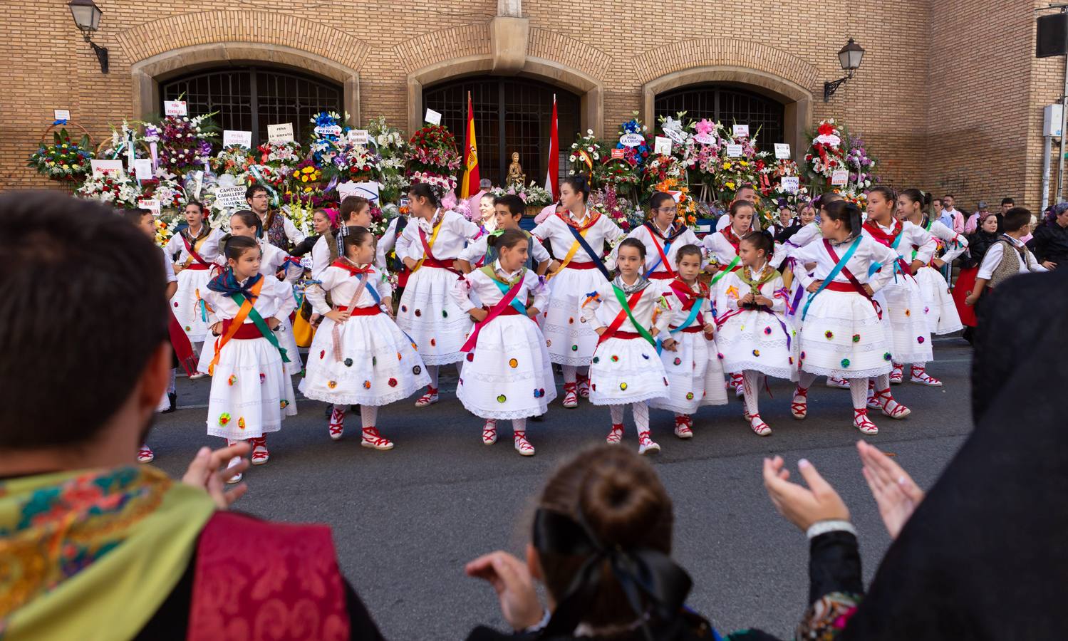 Fotos: Ofrenda floral a la virgen de Valvanera