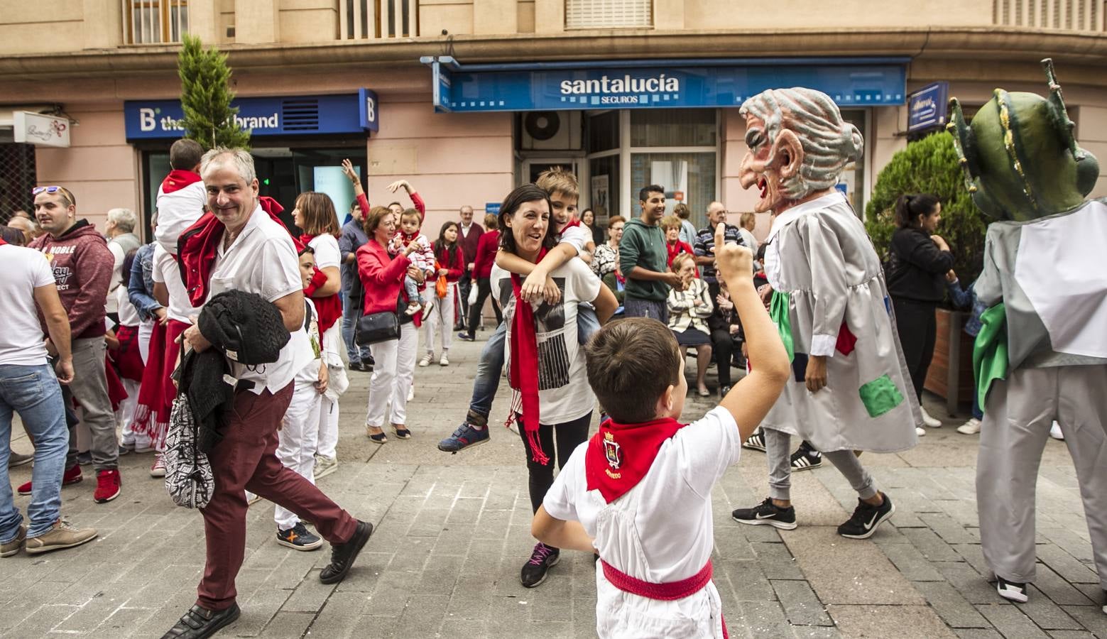 Las imágenes del inicio de las fiestas de Arnedo