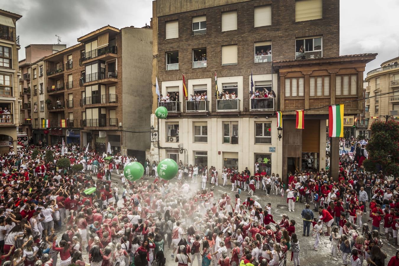 Las imágenes del inicio de las fiestas de Arnedo