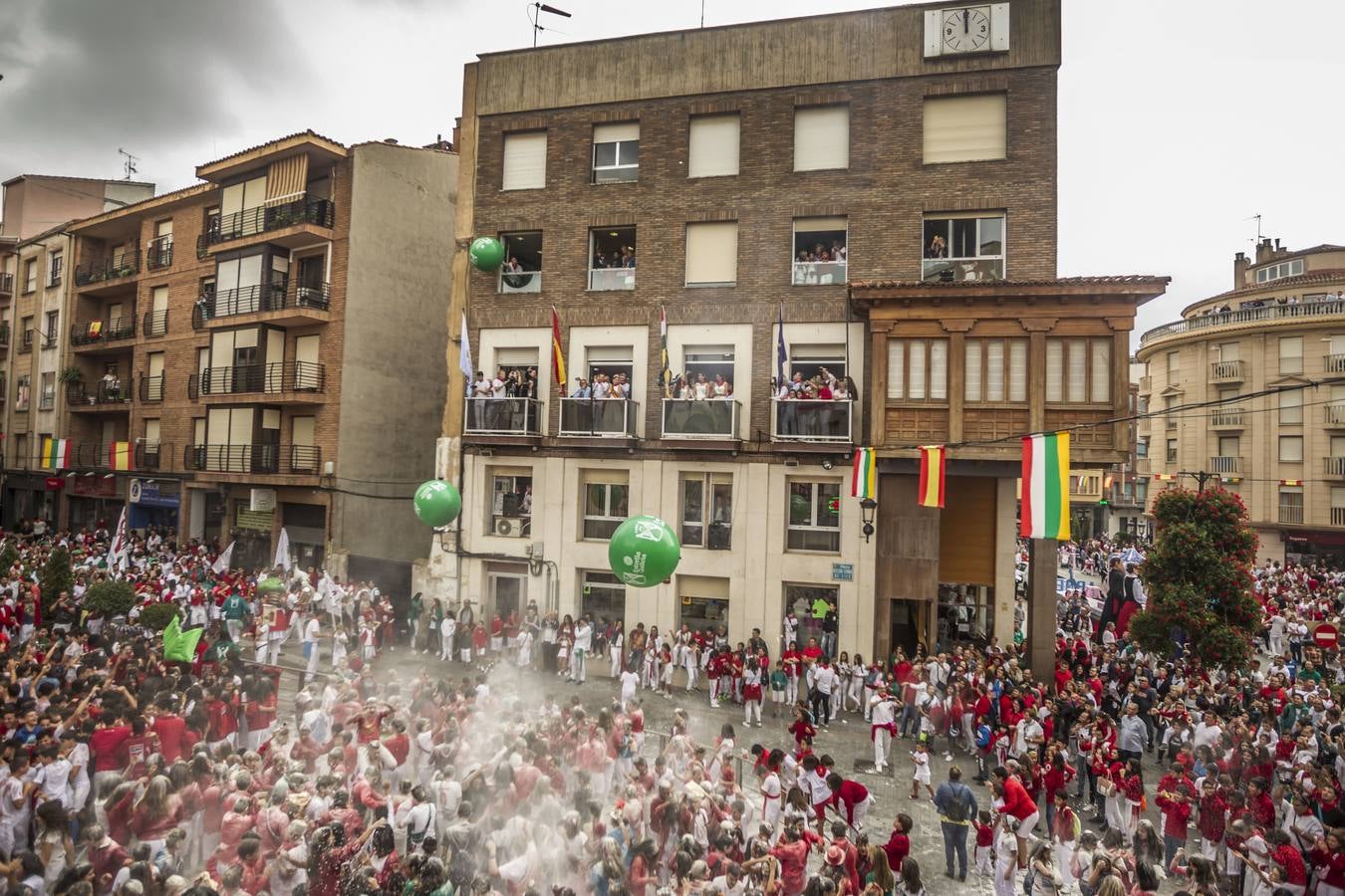 Las imágenes del inicio de las fiestas de Arnedo