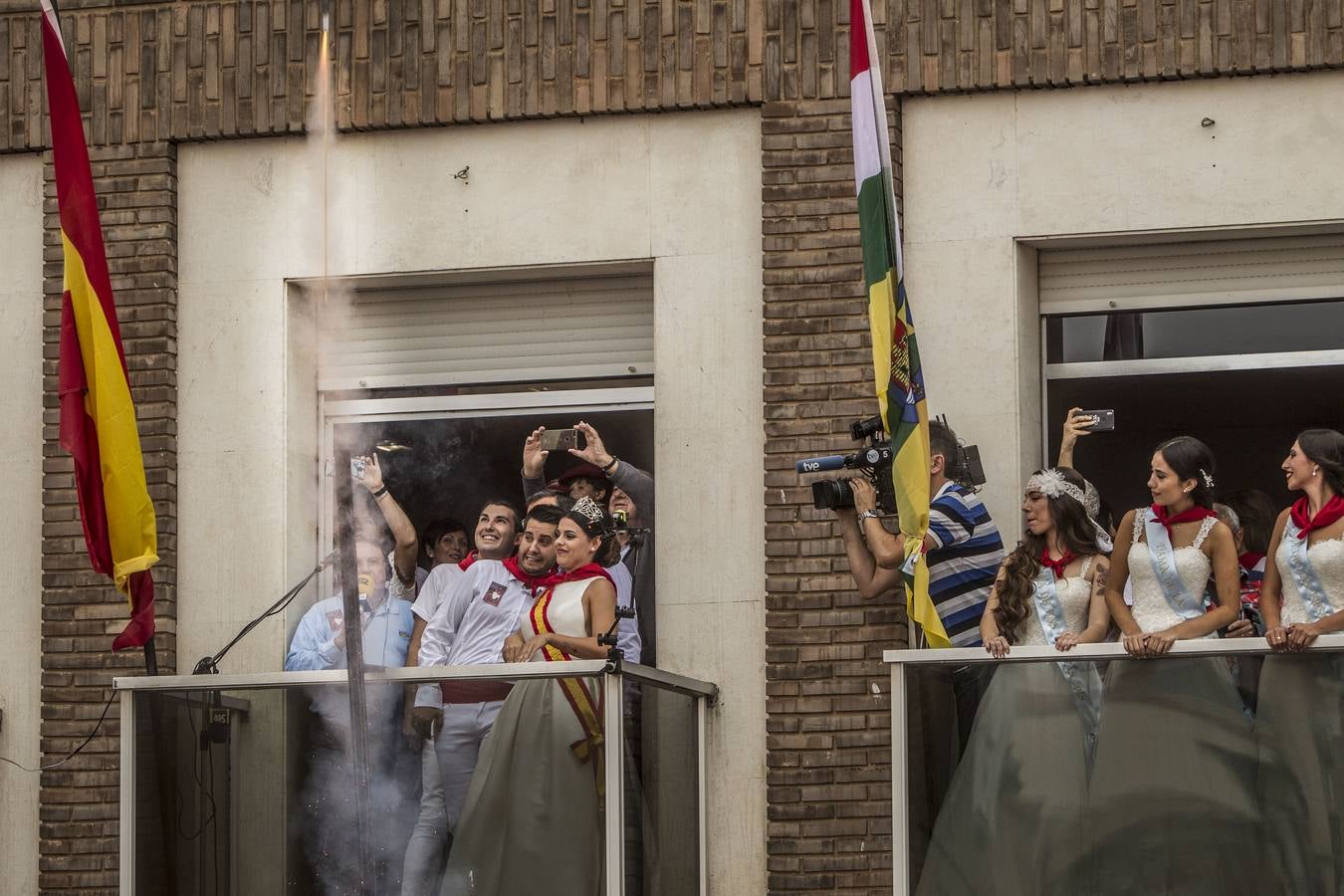 Las imágenes del inicio de las fiestas de Arnedo