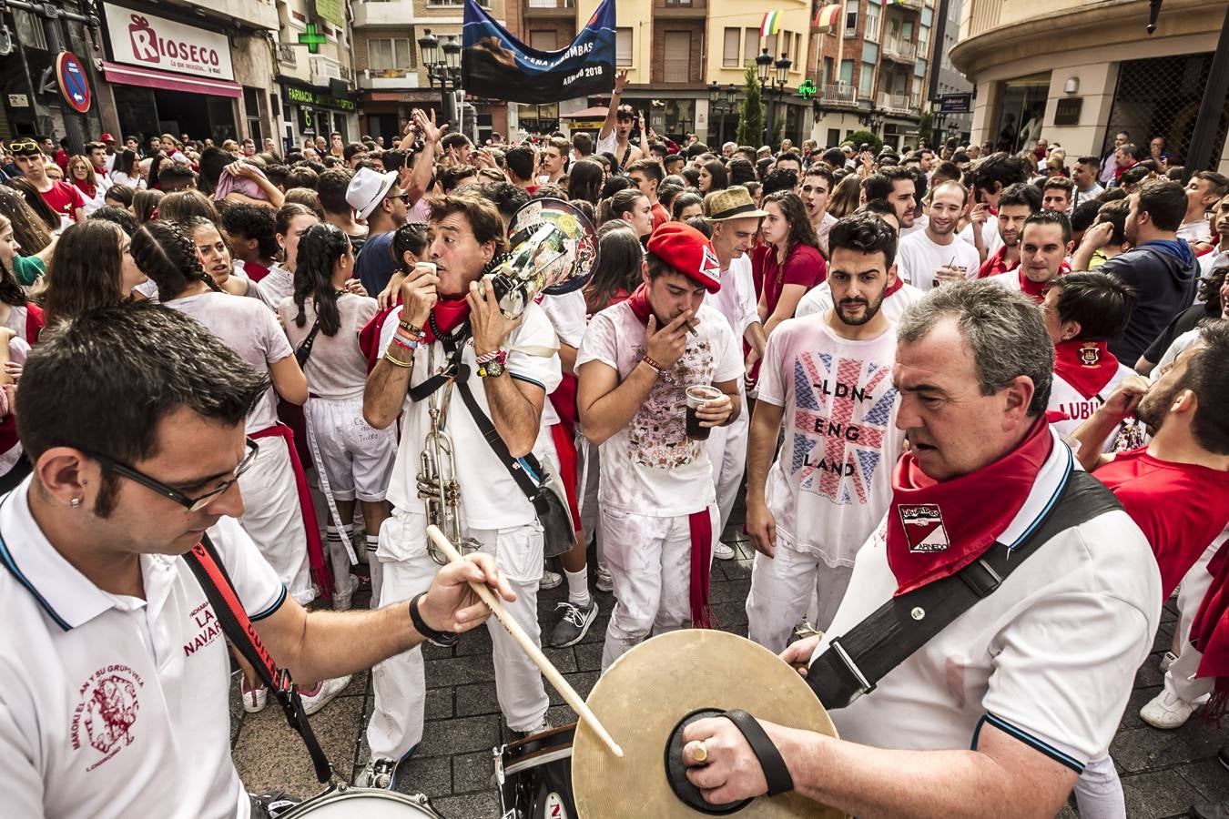 Las imágenes del inicio de las fiestas de Arnedo