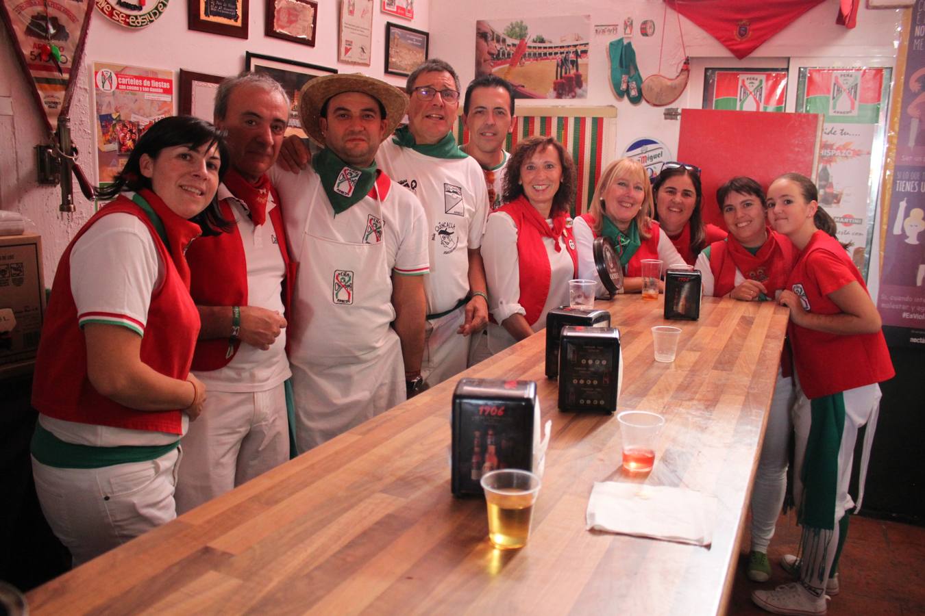 Los arnedanos se echaron a la calle a disfrutar del buen tiempo