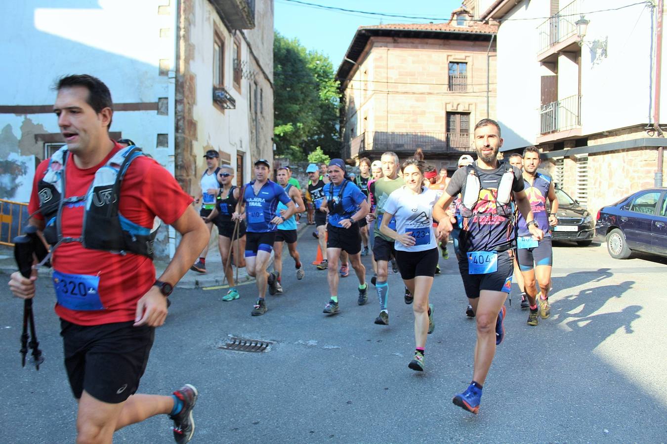 Lozano vence al riojano Herce al sprint en la prueba reina, tras 45 kilómetros y 3.000 metros de desnivel