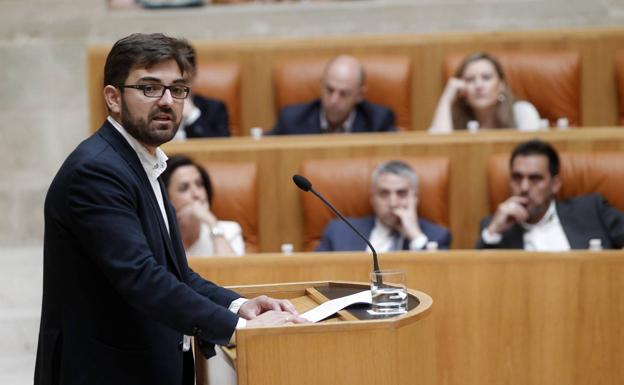 Ubis, en una sesión del Parlamento.