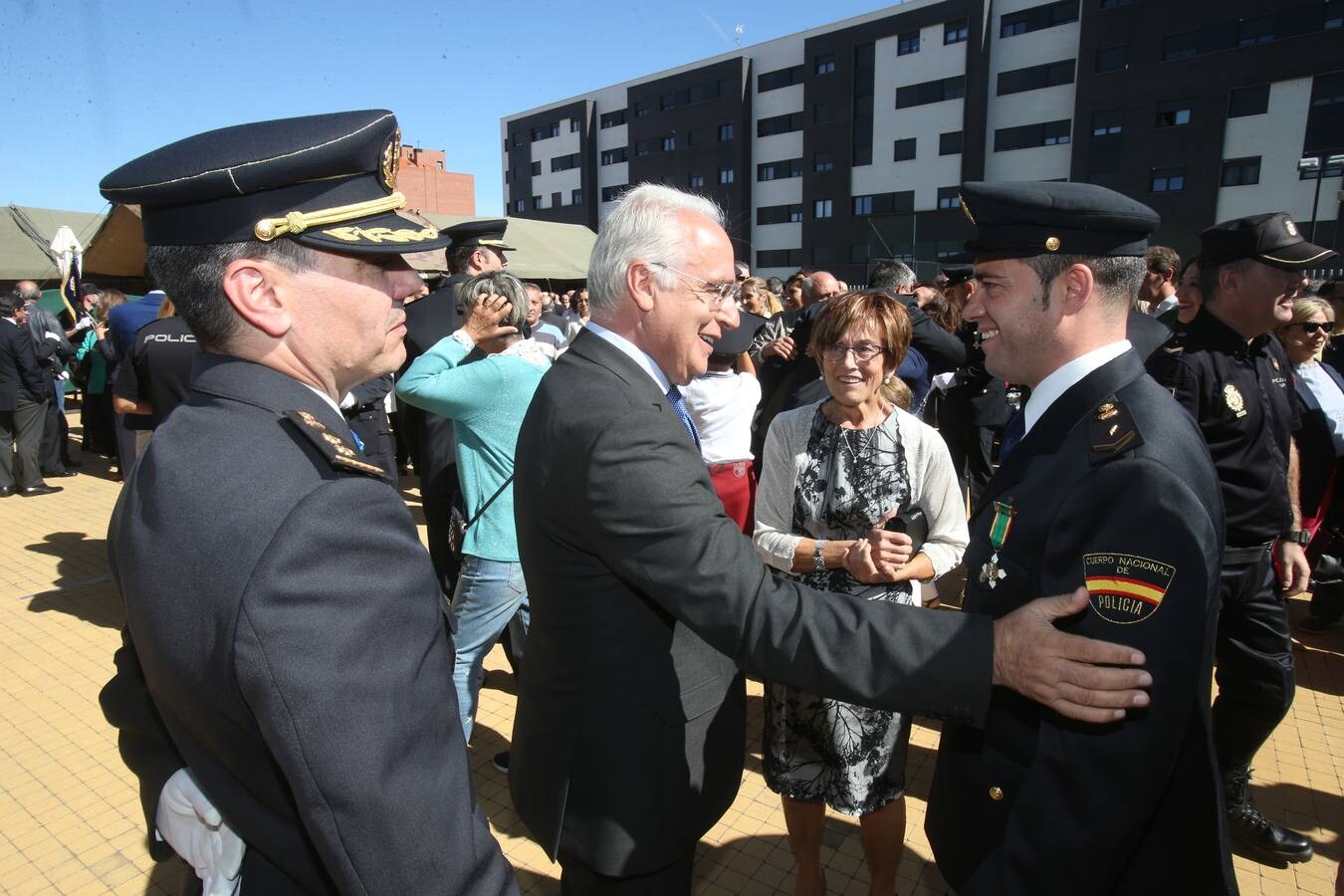 Pérez Sáenz ha presidido los actos conmemorativos del Día de los Ángeles Custodios.