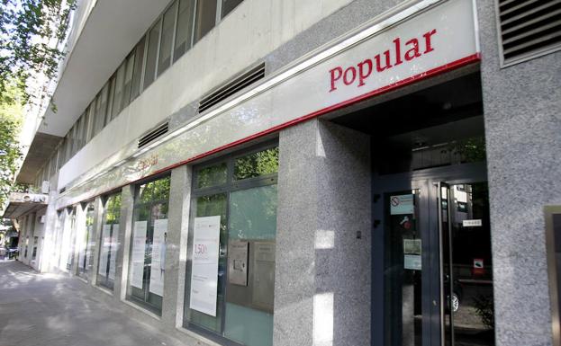 Antigua sucursal del Banco Popular.