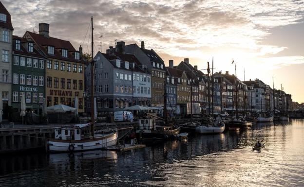 Vista de Copenhague.