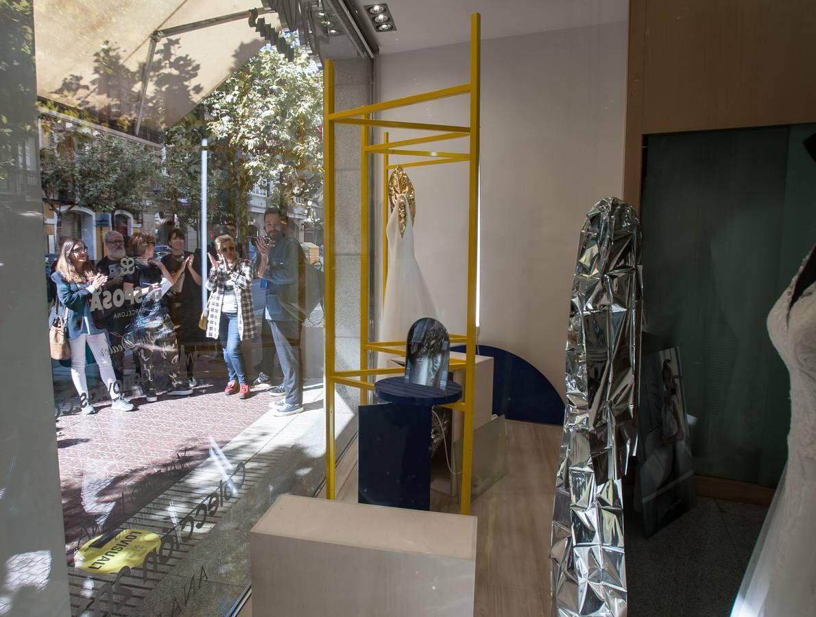23 comercios de Logroño se convierten en instalaciones de arte.