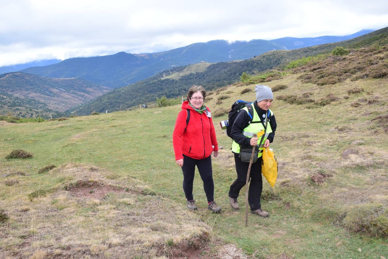 Cerca de 450 valientes tomaron la salida de la Marcha Hoyos de Iregua en Villoslada de Cameros