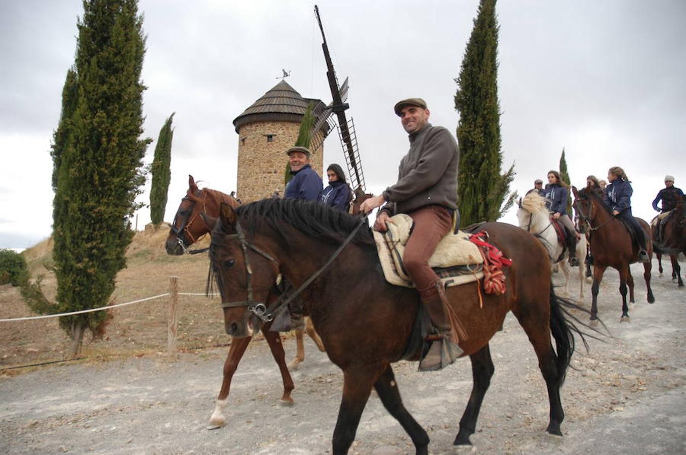 Imágenes correspondientes a la VII ruta ecuestre de Ocón celebrada el pasado domingo.