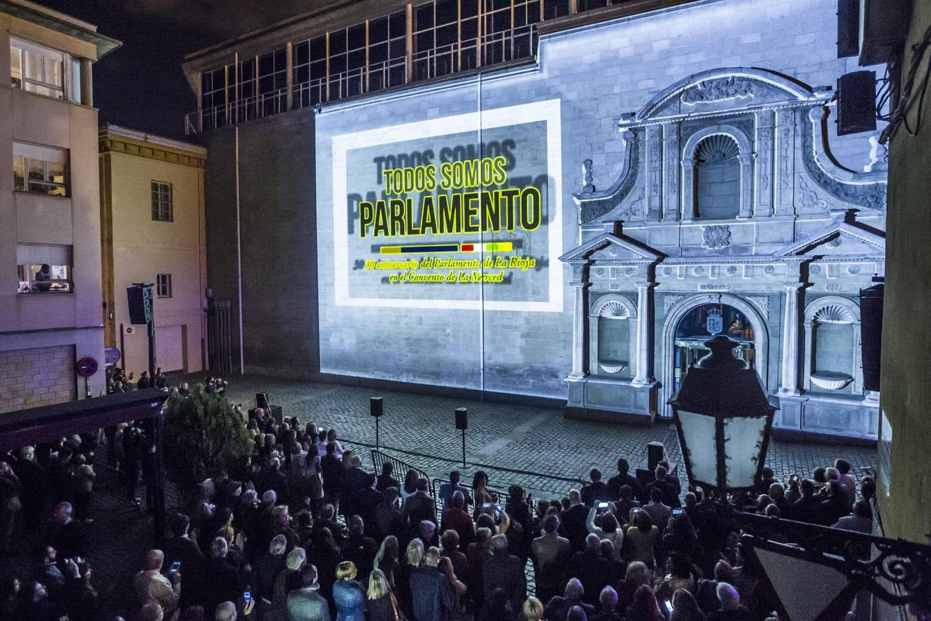 Las imágenes de la conmemoración en la casa riojana