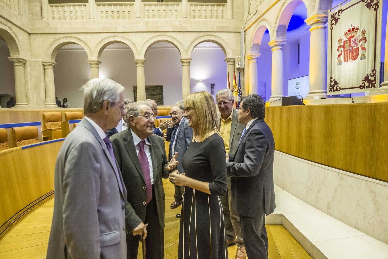 Las imágenes de la conmemoración en la casa riojana