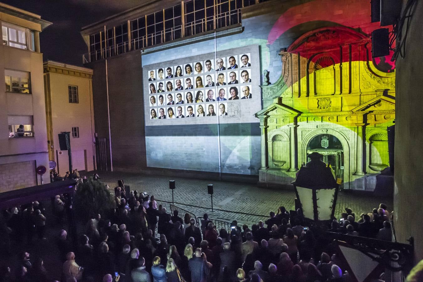 Las imágenes de la conmemoración en la casa riojana