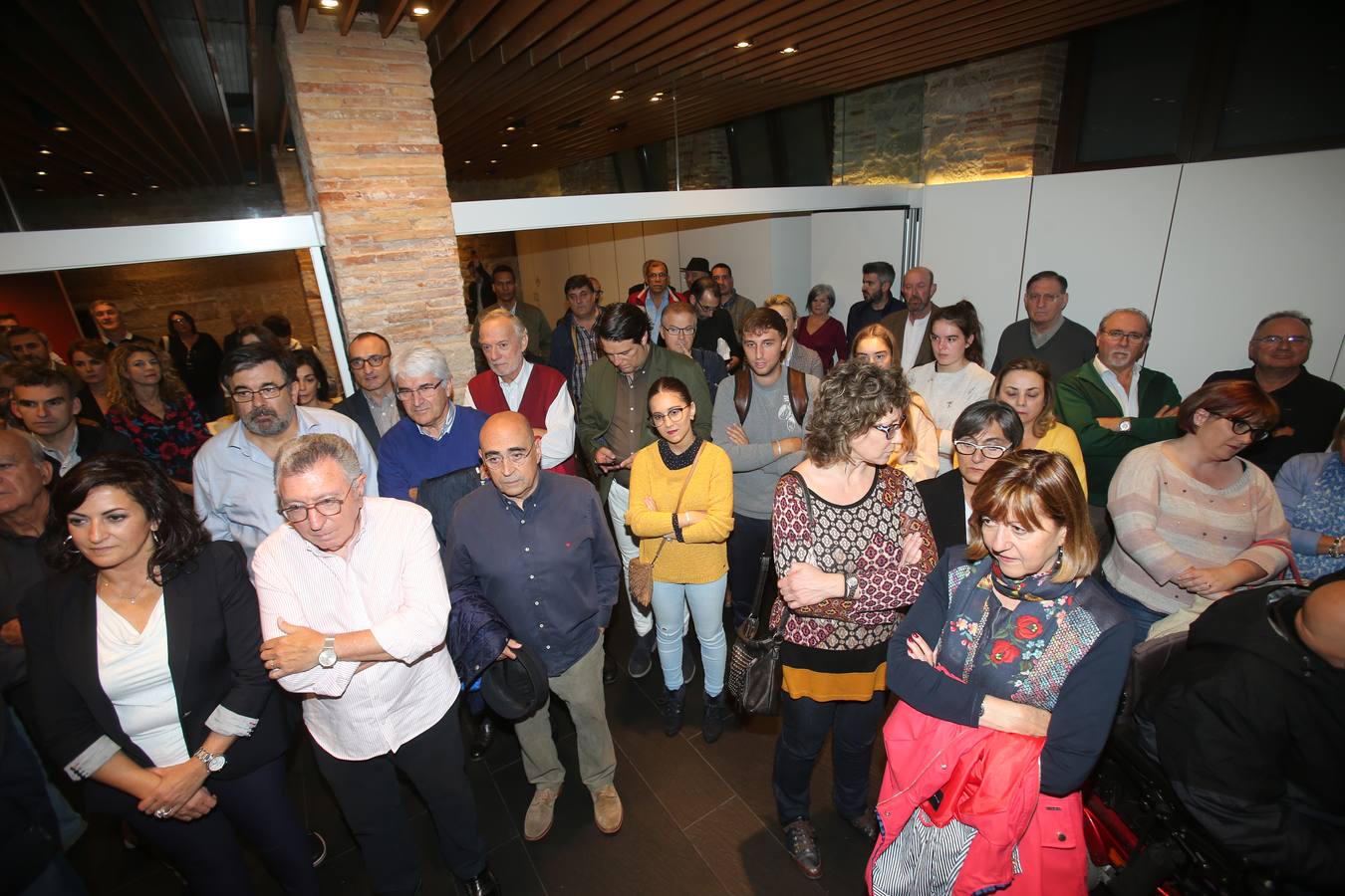 El aspirante celebró un acto de presentación