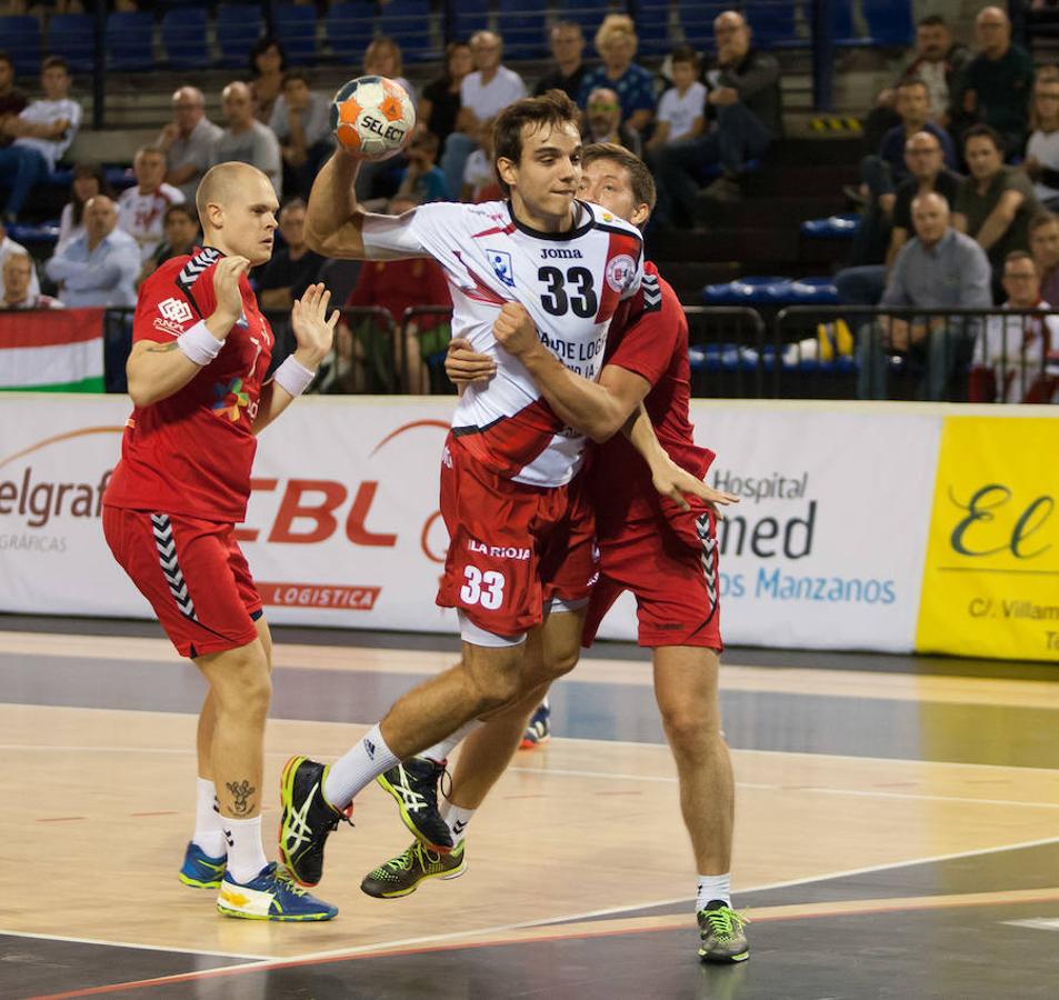 Empujados por el talento de Eduardo Cadarso el equipo riojano aplasta al Alcobendas 41-26 y asalta la segunda plaza de la Liga Asobal