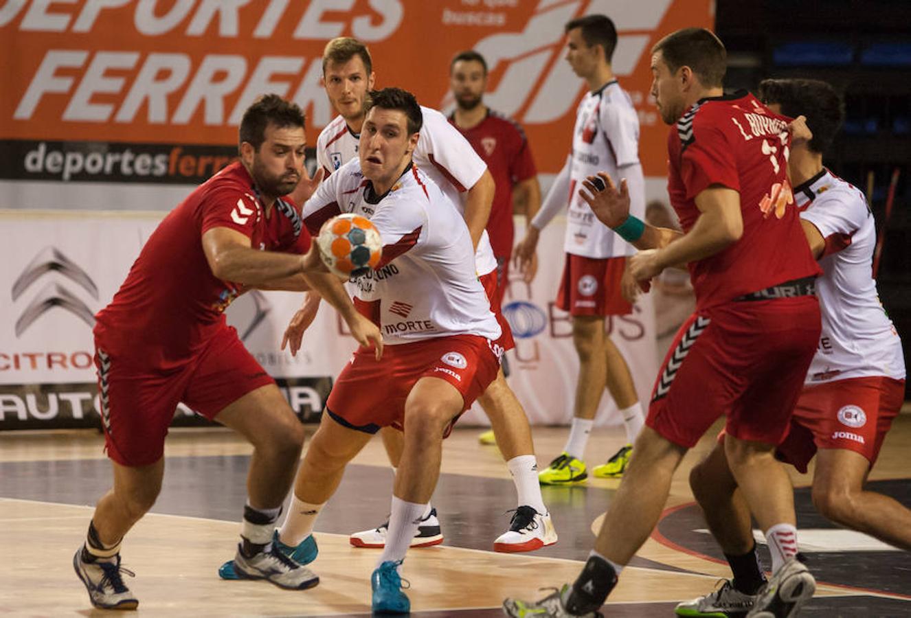 Empujados por el talento de Eduardo Cadarso el equipo riojano aplasta al Alcobendas 41-26 y asalta la segunda plaza de la Liga Asobal