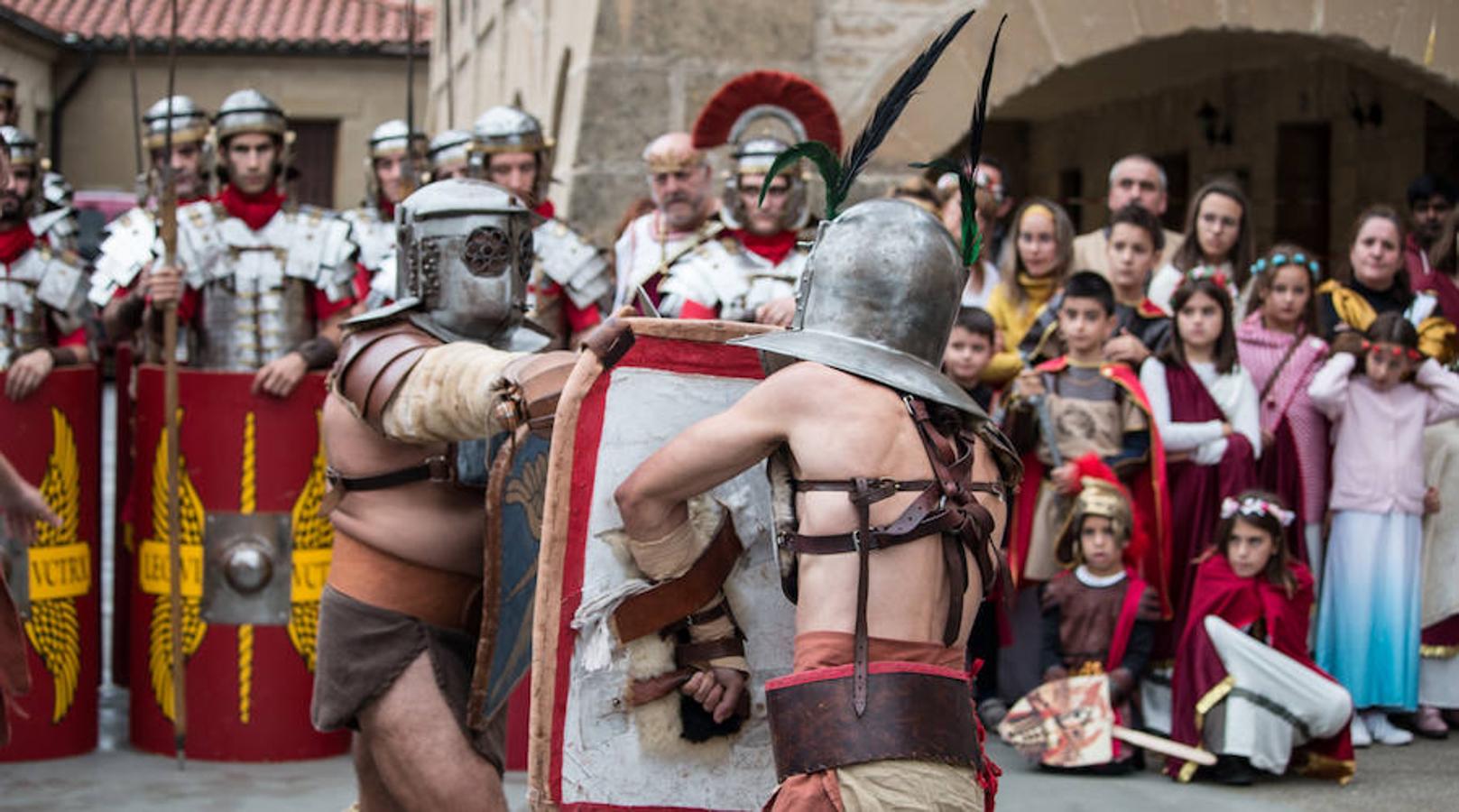 Berones, romanos y gladiadores como broche a las XIV Jornadas Culturales de Herramélluri.