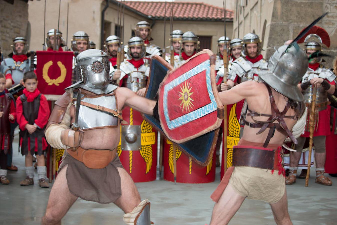 Berones, romanos y gladiadores como broche a las XIV Jornadas Culturales de Herramélluri.