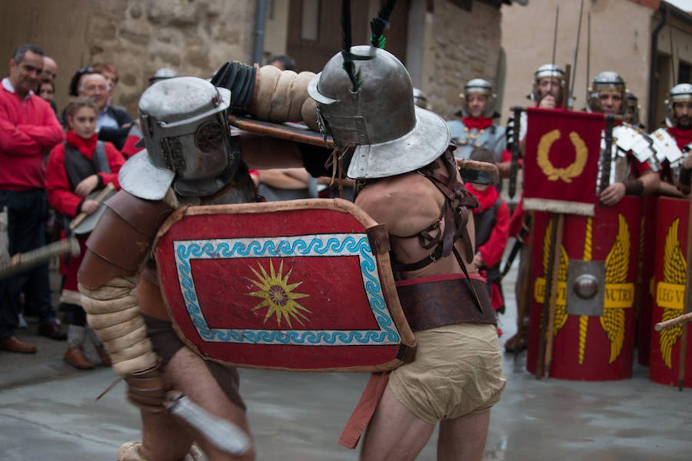 Berones, romanos y gladiadores como broche a las XIV Jornadas Culturales de Herramélluri.