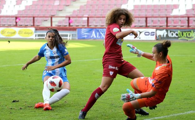 Los goles del EDF-Málaga: dos errores, una derrota