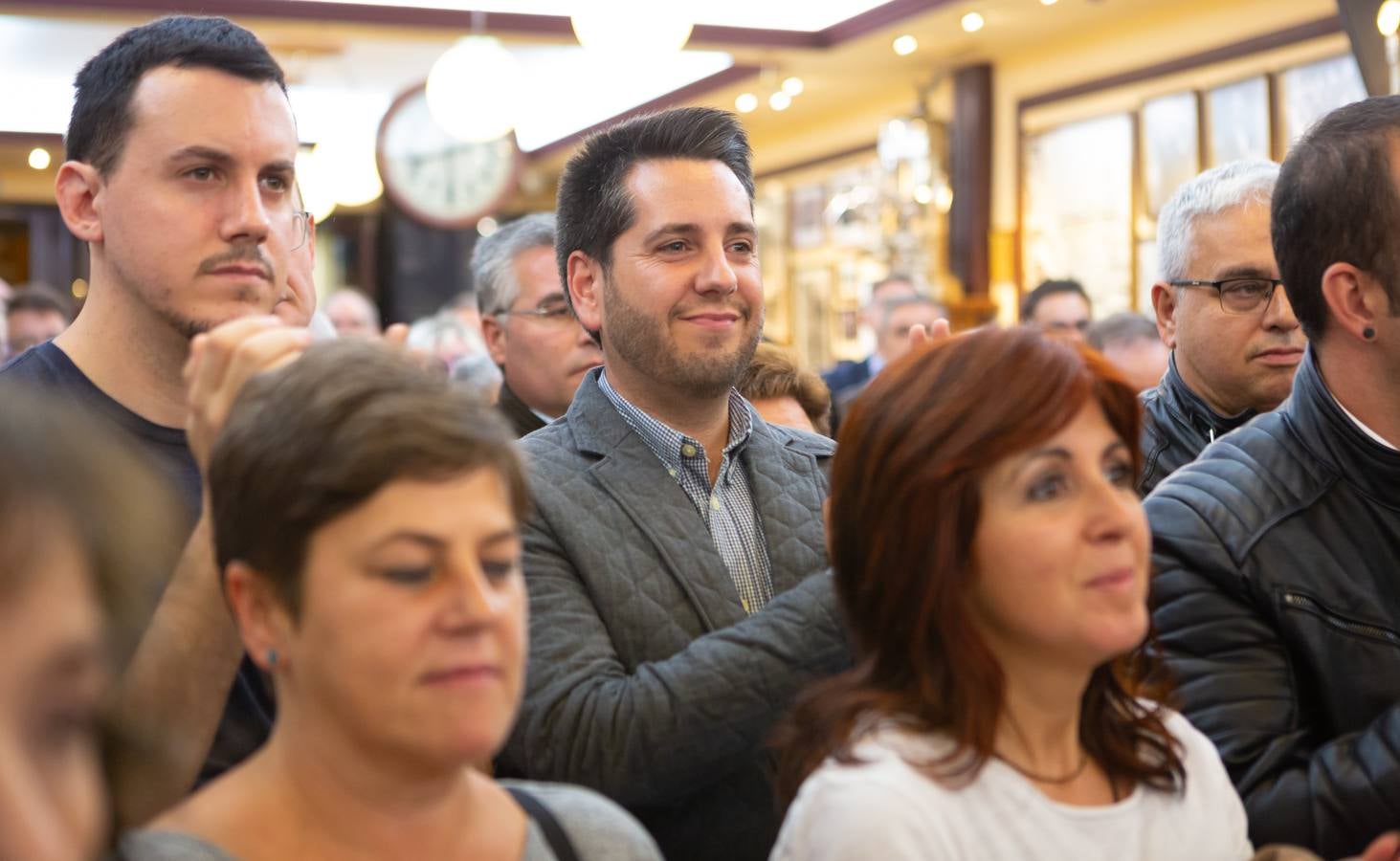 La socialista presenta su candidatura a encabezar la lista del PSOE a la Alcaldía de Logroño