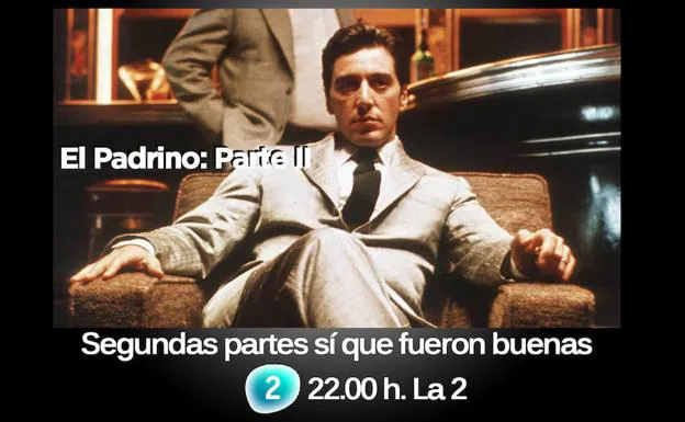 La 2 de TVE proyecta esta noche El Padrino II