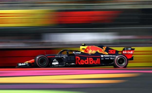 Max Verstappen durante la sesión de libres.