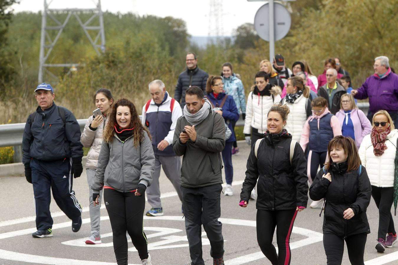 Más allá de la práctica deportiva, el objetivo de la prueba son las donaciones que cada «marchoso» realiza