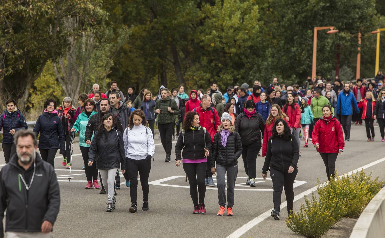 Más allá de la práctica deportiva, el objetivo de la prueba son las donaciones que cada «marchoso» realiza